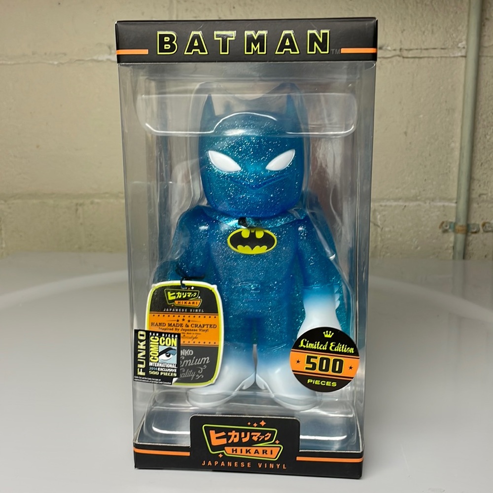 Funko Hikari Japanese Vinyl Batman Ice Freeze SDCC 2014 Limited Edition 500